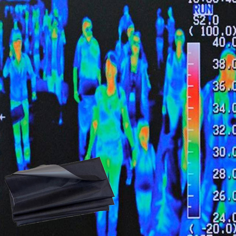 Military-Grade Heat-Blocking Imaging Cloth, Anti-Infrared Night Vision Monitoring, Wall-Penetrating Viewing Tool, Cooling and Concealment Cloth