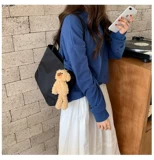 Водонепроницаемая нейлоновая сумка на одно плечо для отдыха, подходит для студента, ткань оксфорд