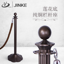 Jinke Lotus railing seat one meter line fence Isolation fence Star hotel lanyard security fence Brown