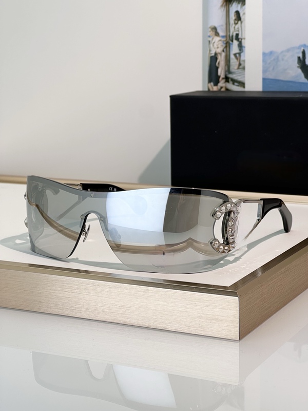 Women's Acetate Sunglasses Ch9579B Fashionable Large Frame Sunglasses with Uv Protection