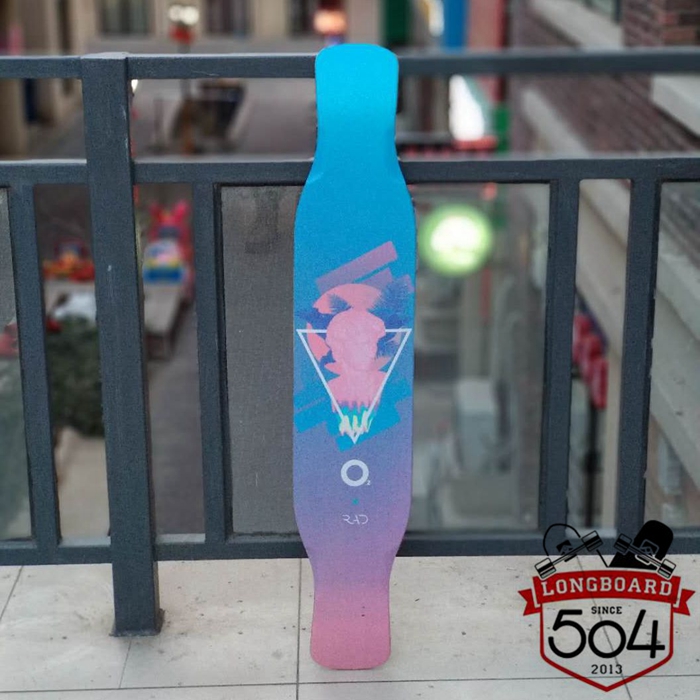 RAD Oxygen Professional Long Board PROS Tên chung Snow Mountain Tiger Dancing Dance Board Ván trượt Bàn chải phẳng Đường mới bắt đầu Toàn năng - Trượt băng / Trượt / Thể thao mạo hiểm mũ bảo hiểm xe đạp