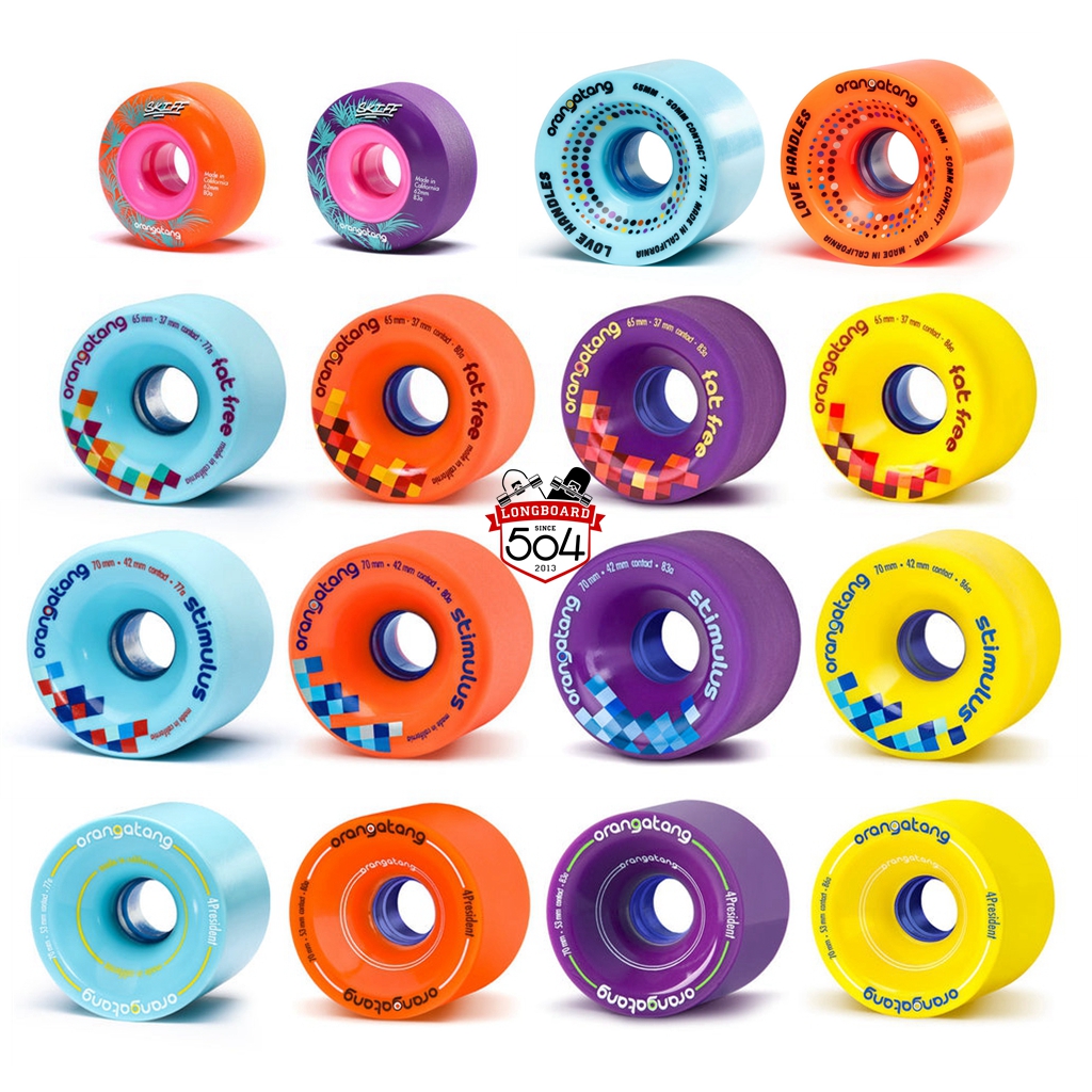 Orangatang long plate wheel 4p wheel hot wheel st wheel 4persident stimulus fat free wheel