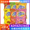 Le Shi Qiduo Miao crispy angle 65g*6 bags Triangle spire angle crispy whole box snack girls potato chips snack gift pack