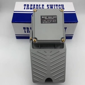ZGYDE Ножной переключатель TFS-LT3, ножной переключатель с самовозвратом/самоблокировкой, металлический алюминиевый корпус без провода