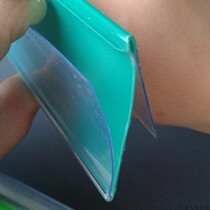 Supermarket shelf card strip Laminate edge strip Label strip Glue edge N-type price strip Label strip price strip