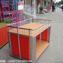 Clothing store promotion car dump truck Supermarket float shelf Special car table Promotion table Folding vending car display rack