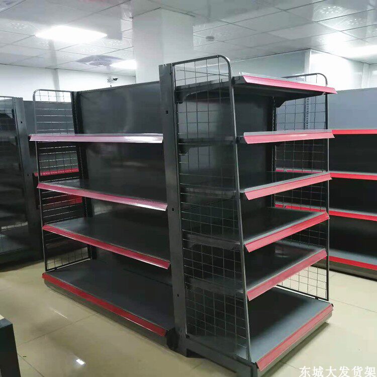 Supermarket shelf display rack convenience store snack shop snack shop pharmacy mother and baby store stationery store single double-sided shelf