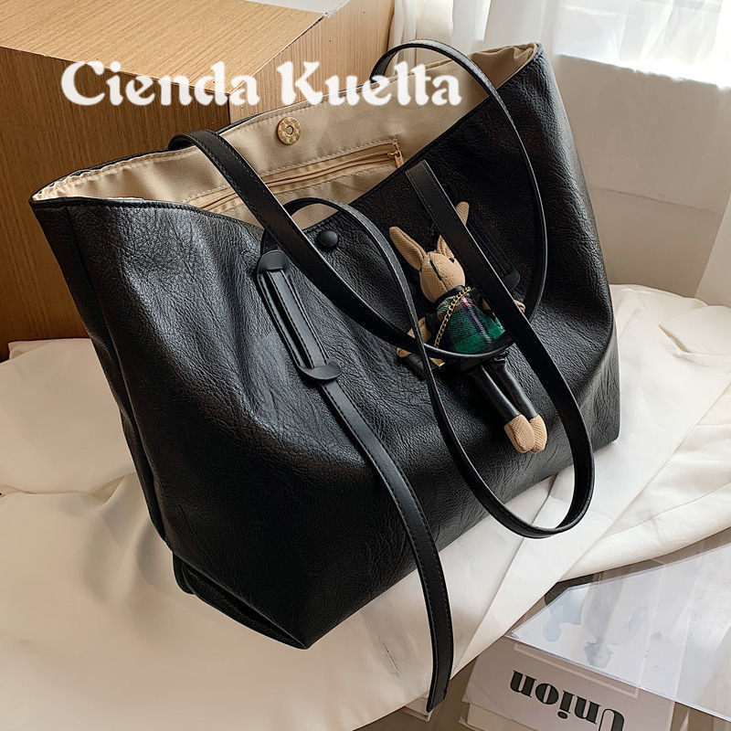 Singapore Cienda Kuelta Package woman 2021 new wave large capacity genuine leather light handbag summer