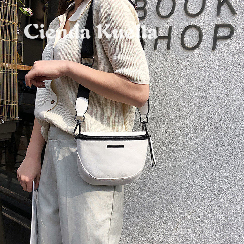 Cienda Kuelta Bag Packs Women 2021 New Wave Superior Feel 100 Hitch Satchel Fashion Light Genuine Leather Summer