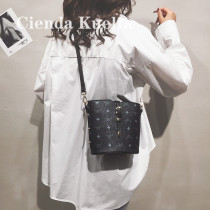 Cienda Kuelta Bag Packs Women 2021 New Tide Fashion Genuine Leather Skew Satchel Superior Summer Pouch Bag
