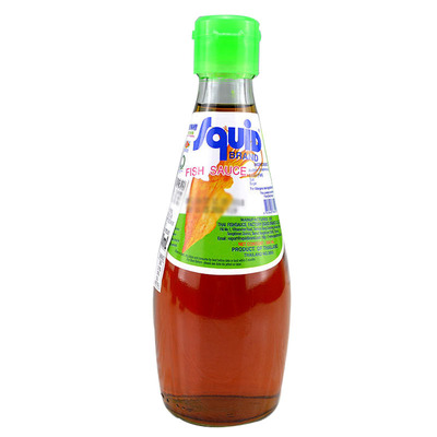 Thailand imported squid standard sweet fish sauce 300ml*1 dew-flavored Thai fish soy sauce seasoning fried vegetables and noodles
