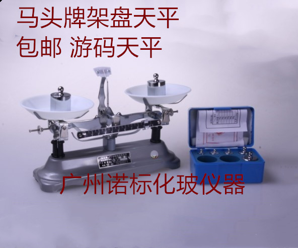 上海托盘天平实验室学校药物JYT 100g 200g 500g 1000g架盘天平