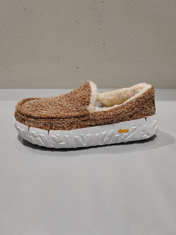 Authentic Ugg 2025 Classic Thick-Soled Unisex Comfortable Wool Loafers 1167670 Three Colors