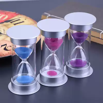 Home decoration hourglass timer creative birthday gift safety time hourglass 15 30 minutes hourglass