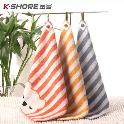 Cotton towel Schultman cotton soft absorbent small square towel cotton adhesive hook child towel bear handwear face towel