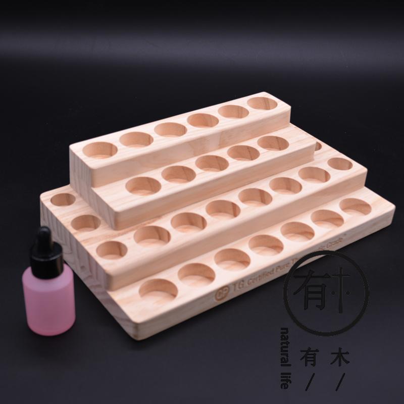 DoTERRA Dotray hộp lưu trữ hộp gỗ tinh dầu Kệ trưng bày 30 lưới đảm bảo chất lượng - Tinh dầu điều trị tinh dau sa