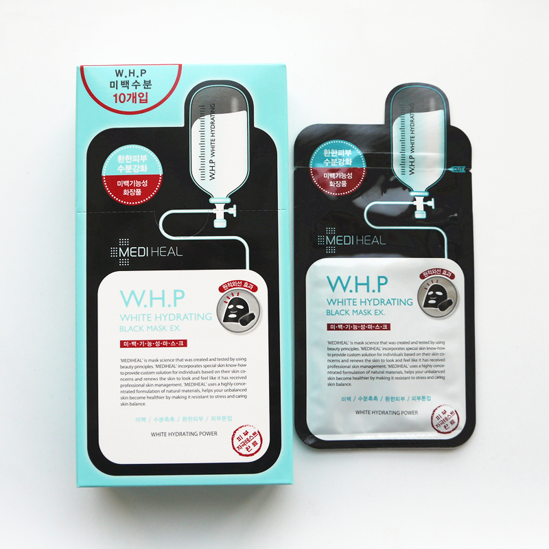 Korea Coles WHP Bamboo Charcoal Mask Black Mask Stick Whitening Brightening Moisturizing Moisturizing Shrinking Pores