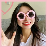 Розовые очки, в цветочек