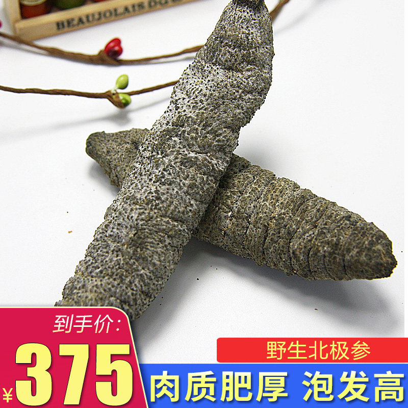 Import Arctic Ginseng Wild dry sea cucumber seafood Dry stock with good rates of 250g years of stock