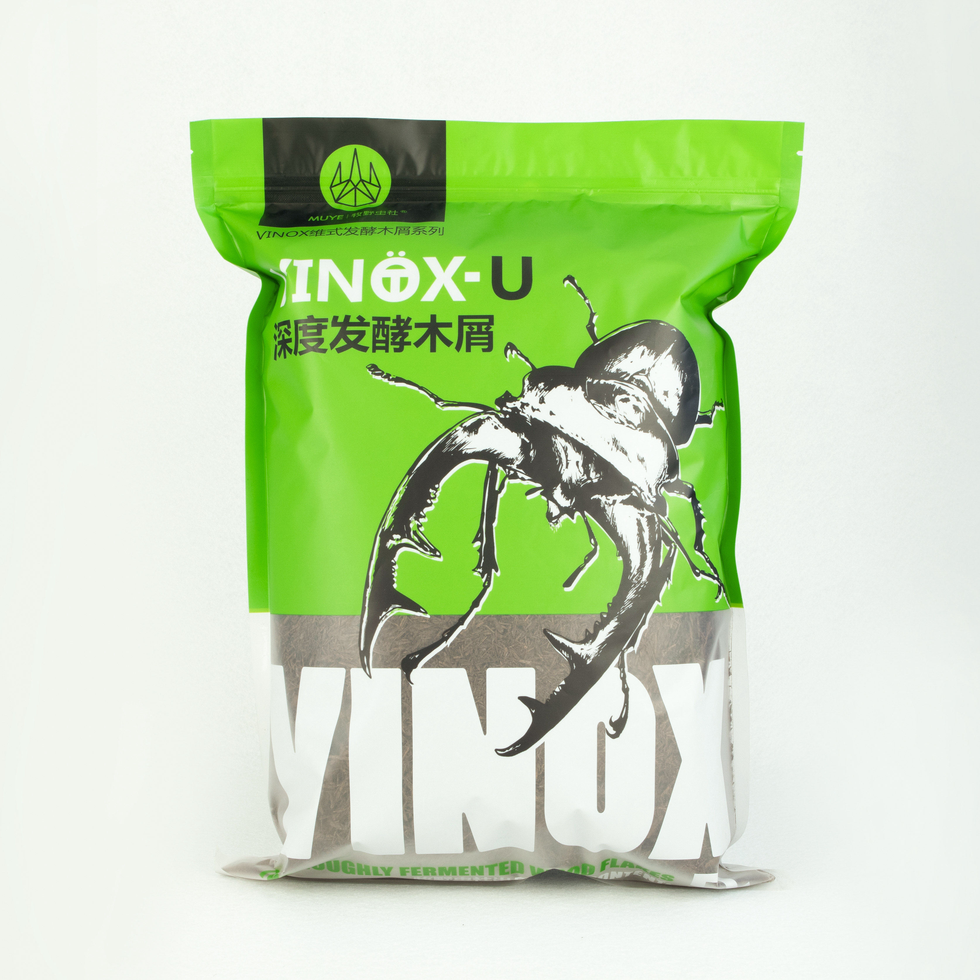 (Makino Worm Society_Deep Fermented Wood Chips) Beetle Spade Wood Chips Unicorn Fairy Food Hooded Worm Breeding and Feeding