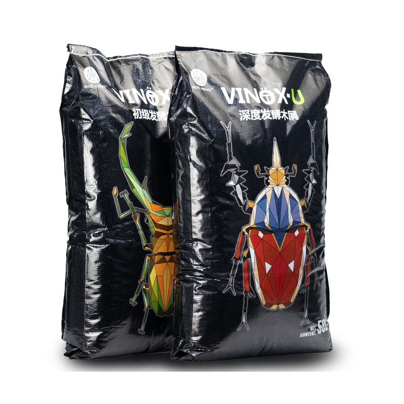 Makino Insect Society Deep Primary Fermentation Wood Shavings, Specialized for Feeding Unicorns, Caterpillars, and Beetles, Humic Soil