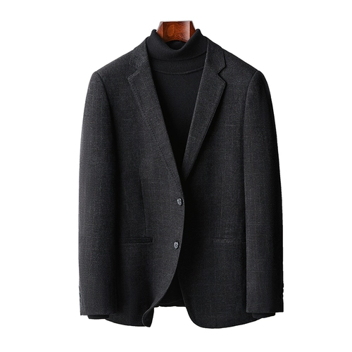 Демисезонная универсальная куртка для отдыха, трендовый пиджак классического кроя, облегающий крой