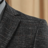 Демисезонный осенний ретро трендовый костюм для отдыха в английском стиле, в корейском стиле, облегающий крой