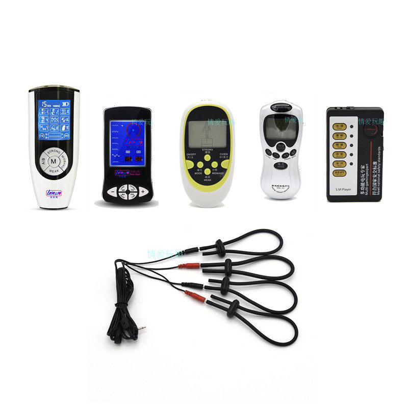 Love Interest Supplies Lele Nest Men With Masturbation Game Electric Shock Climax Instrumental Physiotherapy Ring Penile Ring Adjustable Lock Fine Ring