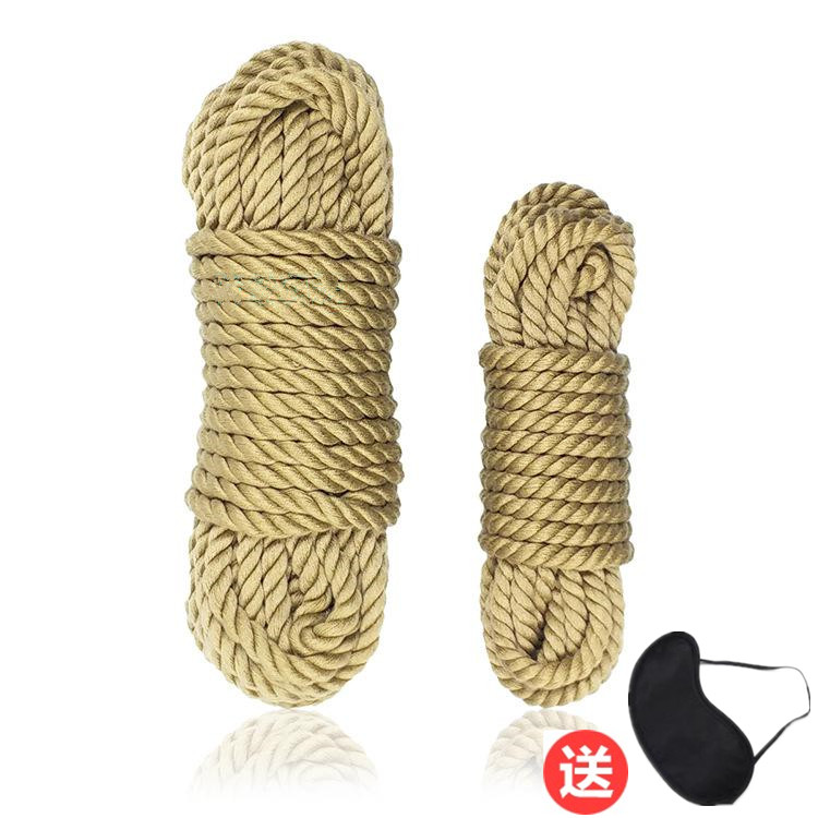 SM alternative toys bundled hemp rope female slave dog slave sex training passion supplies adult sex supplies