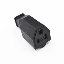 US standard power conversion docking plug 15A125V foreign trade export American plug Taiwan Japan US plug