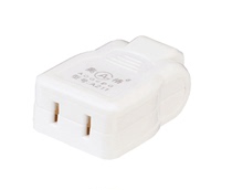 Closed-circuit monitoring two-hole female socket two-pin female plug power supply female jack power supply water tank female base extension cord hole