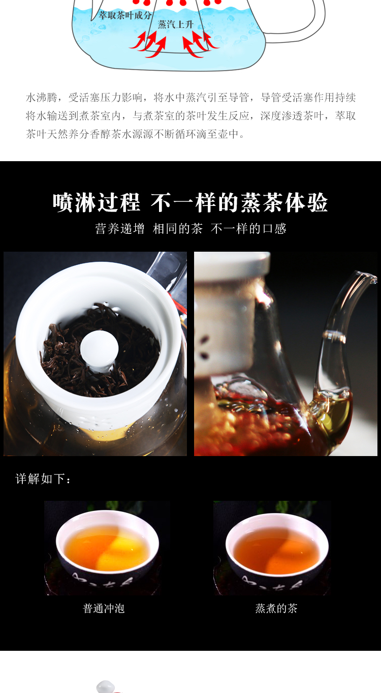 The Product porcelain sink cooking pot steamed tea glass tea kettle coarse some ceramic porcelain electric TaoLu tea stove teapot tea set