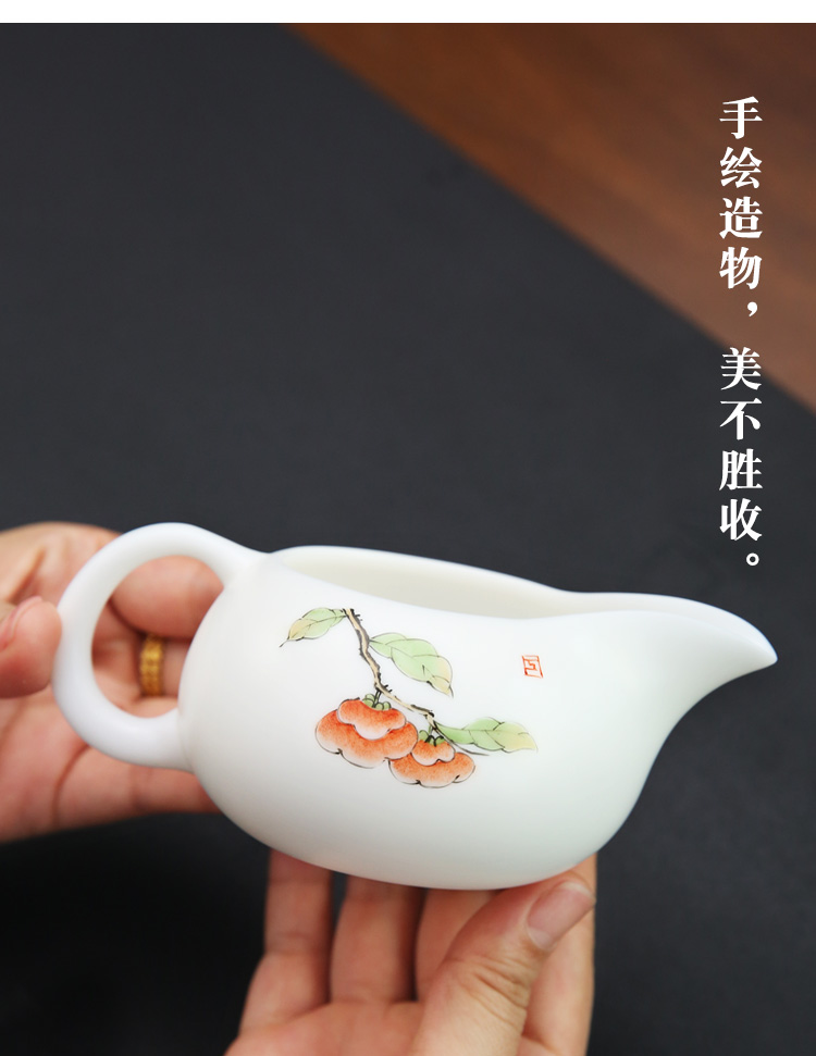 Ceramics fair collect white porcelain cup manual hand - made ceramic tea pot points of eagle tea ware made private tea accessories