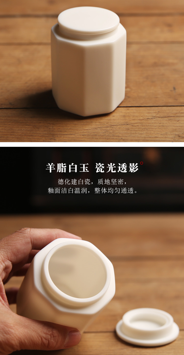 The Product porcelain sink caddy fixings white porcelain ceramic seal tank storage POTS store receives small household wake tea urn suet jade porcelain