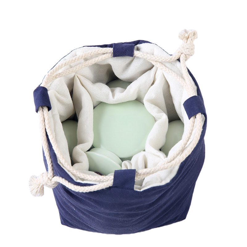 Up with porcelain remit a pot of four small set of portable receive package travel tea set gift kung fu tea
