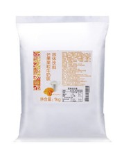Bodo home autumn and winter hot drinks new mango fruit grain milk flavor solid commercial beverage milk tea raw material 1000g