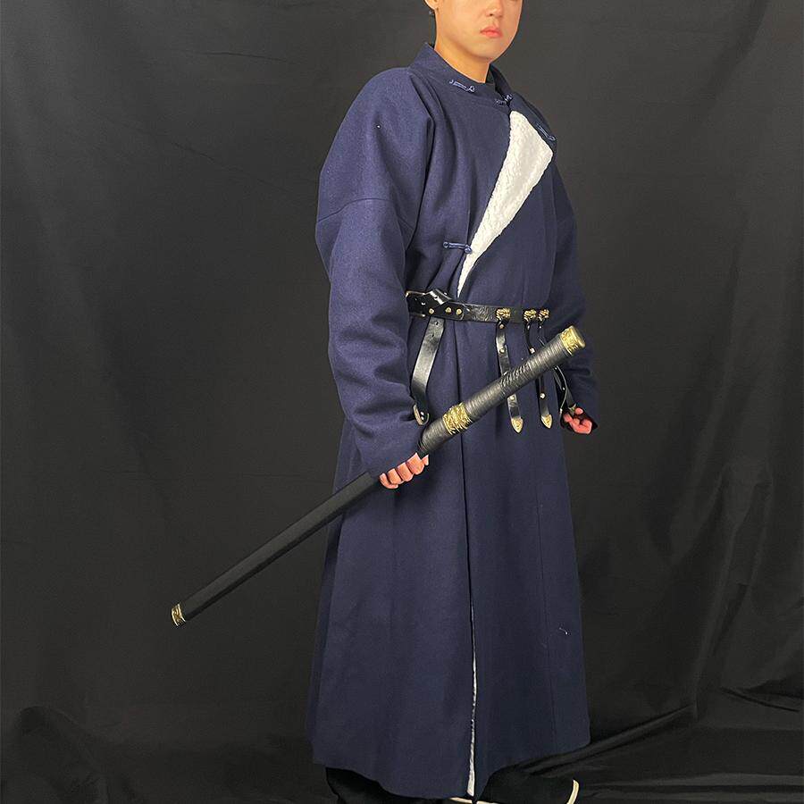 🌟秋冬保暖新选择 - 汉梦归毛呢唐圆领袍 🌟-汉服-淘宝好物网