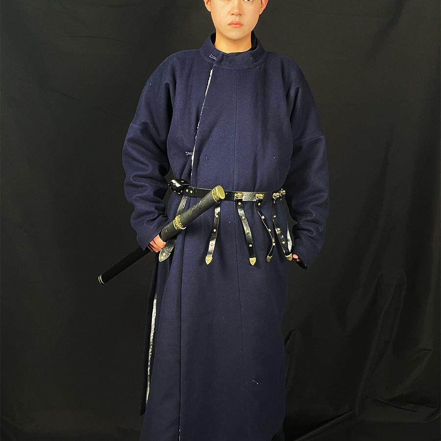 🌟秋冬保暖新选择 - 汉梦归毛呢唐圆领袍 🌟-汉服-淘宝好物网