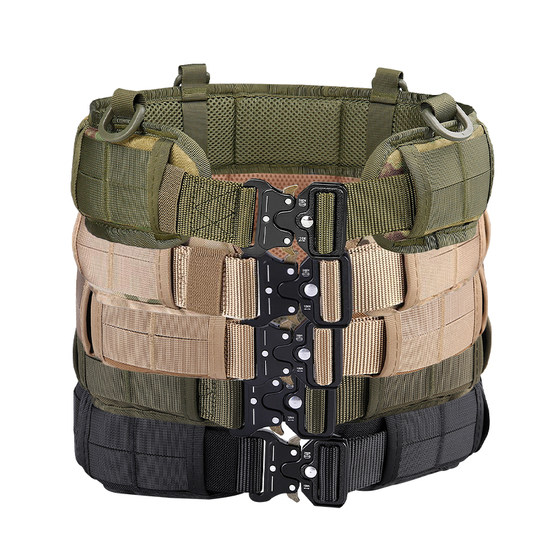 No thief wzjp outdoor molle tactical girdle real CS outdoor training belt cobra end competitive bag