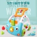 Baby Walker Đa chức năng với âm nhạc 7-18 tháng Chống rollover xe đẩy em bé Walker 6-18 tháng xe nằm cho bé Xe đẩy / Đi bộ