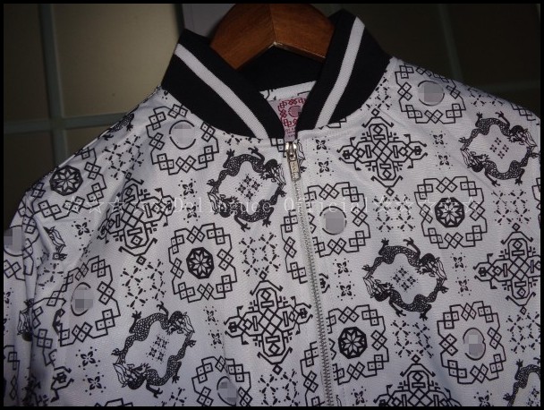Delinguee Chen C Series Roy l Jacket White Dragon Tang Tang Trend Jacket áo khoác jean