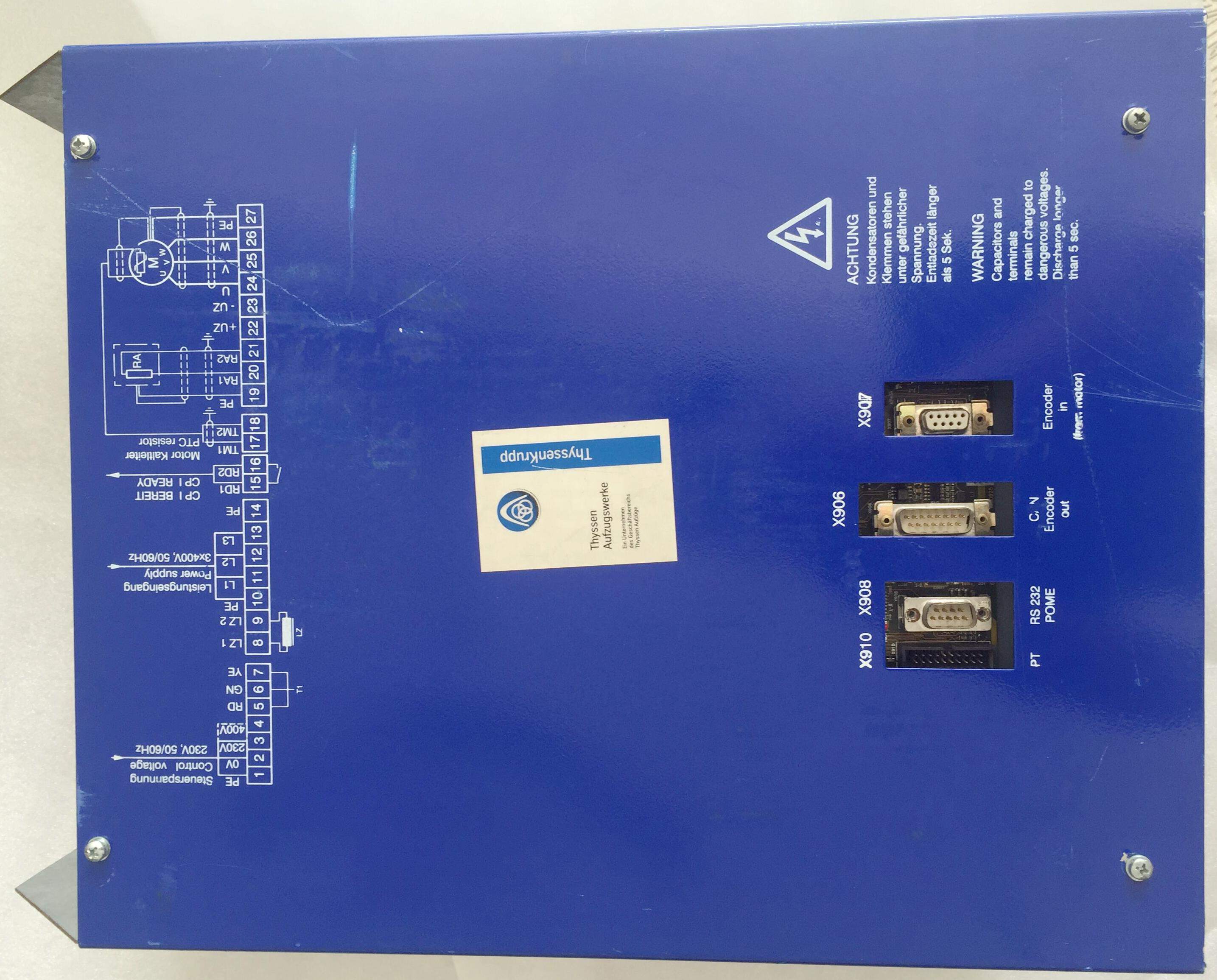 Thyssen CPI40 Thyssen Inverter Thyssen CPI40ASM elevator accessories original imported spot