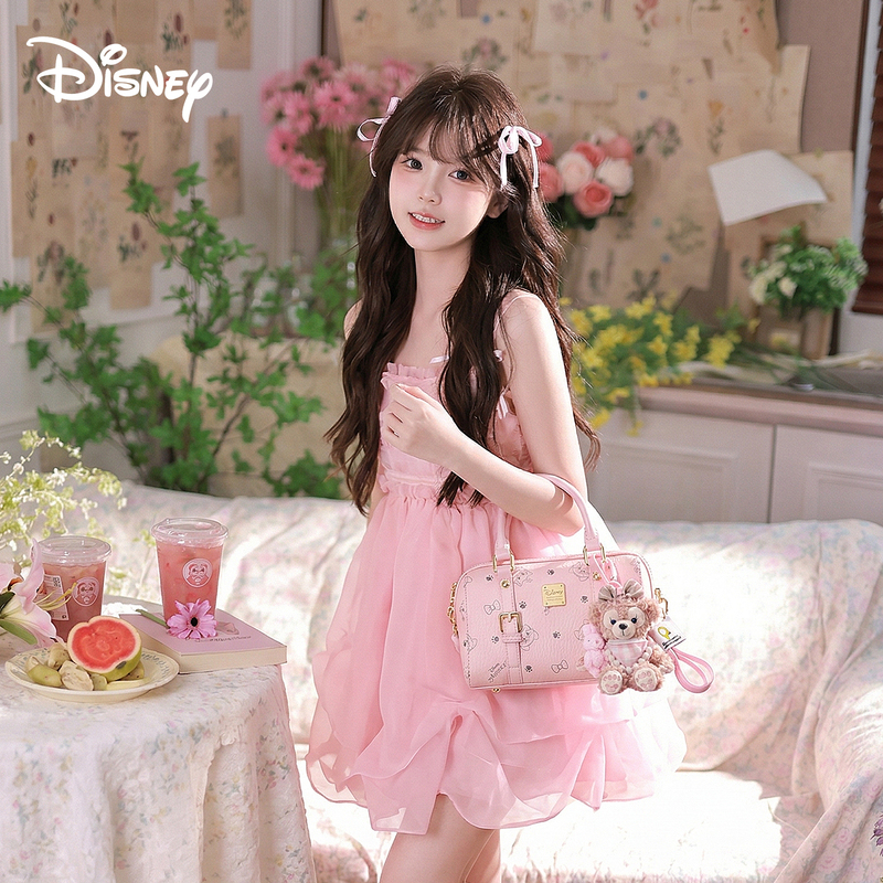 Disney Genuine Women's Handbag, Shoulder Bag, Underarm Bag, Crossbody Bag, Versatile High-End Niche Gift for a Best Friend's Birthday