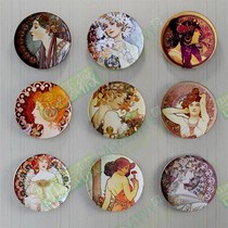 Mu Xia painting collection collection decoration American European living room plate dining room background wall decoration wall decoration hanging plate decoration