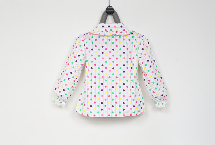 Chemise enfant à manche longue en coton - Ref 2083854 Image 46