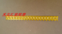 (Coffin Ornaments) narrow strips of plastic gold funeral goods funeral Supplies 100 wholesales