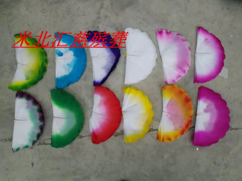 (23 cm paper flower heads) Funeral supplies Funeral supplies Flower Circle Materials 1000 Batches Up-Taobao