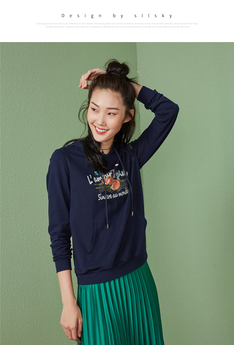 Sweatshirt femme SLLSKY    - Ref 3217630 Image 28