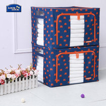 Lotlock Elephant storage box steel frame Oxford textile cloth clothing quilt Bona box toy finishing box storage box