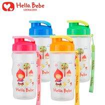 Music buckle childrens water cup food grade plastic kettle primary school student cartoon portable teacup Cup HPP726